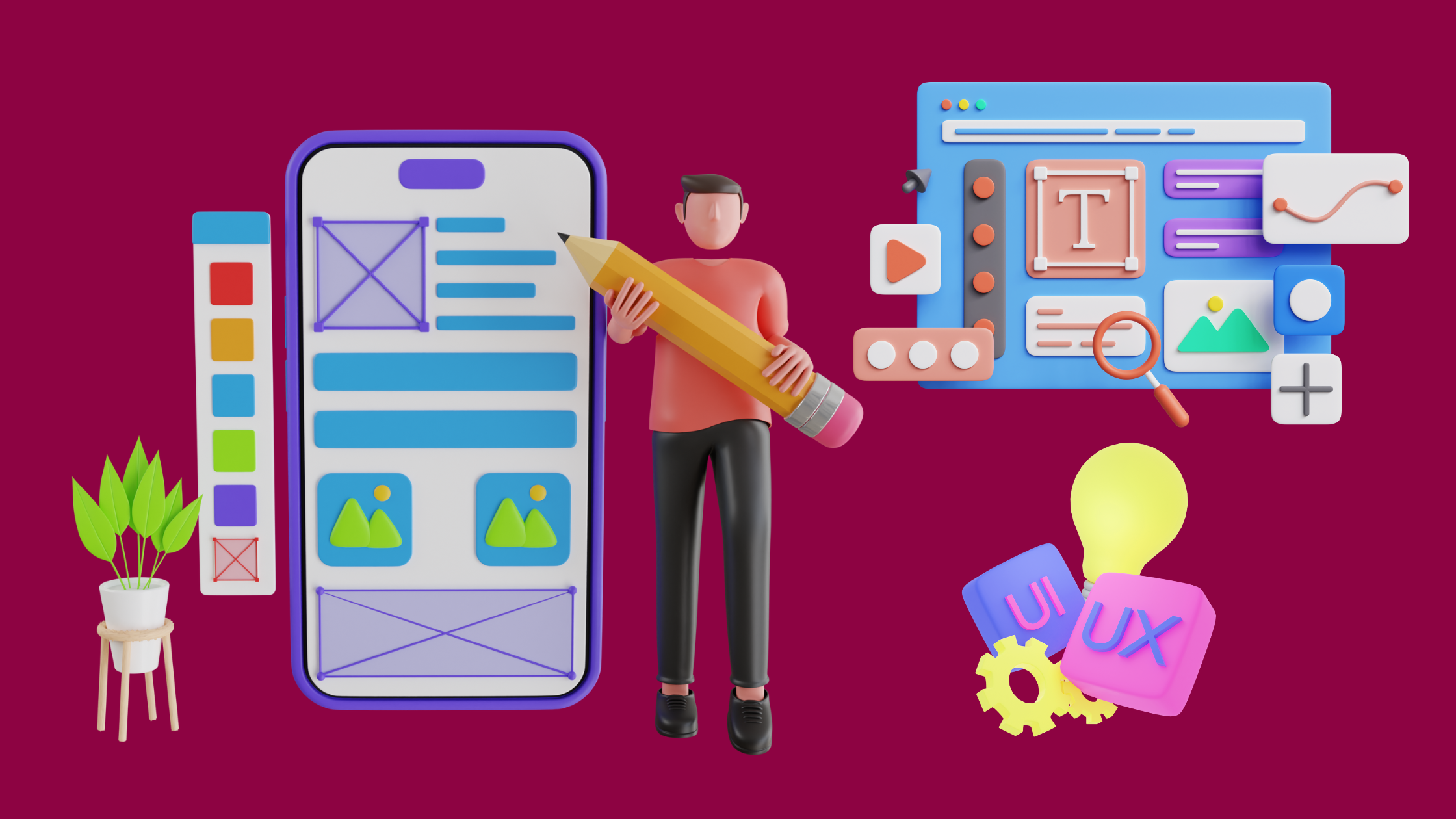 How the three categories of websites affect UX/UI Design